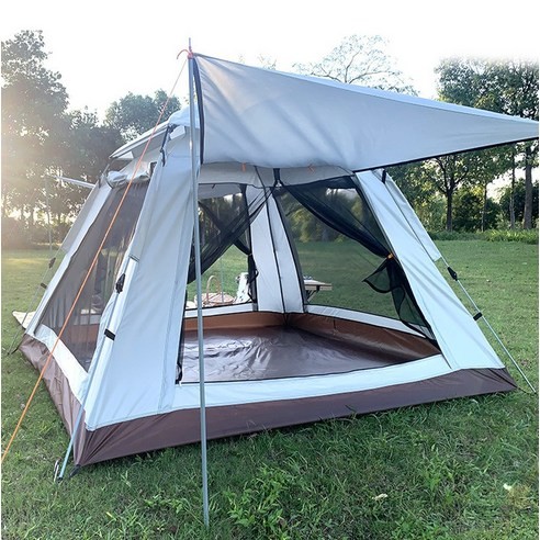 Pop-up tent that opens in seconds